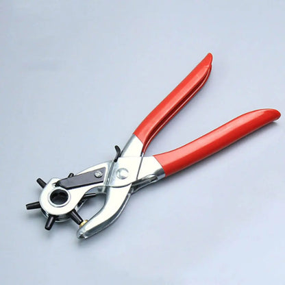 Multifunctional Belt Hole Punching Tool, Professional PU Leather Paper Hole Punching Tools, Portable Handheld Hole Punch for Home & Daily Industrial Use